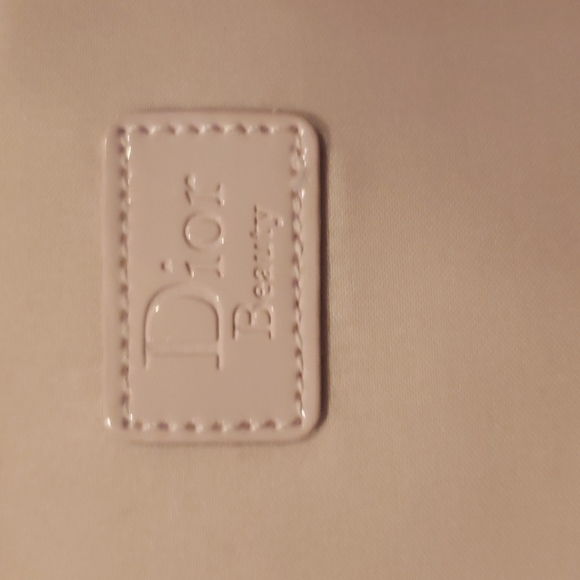 CHRISTIAN DIOR DIOR BEAUTY pink cosmetic perfume makeup bag - Picture 5 of 9